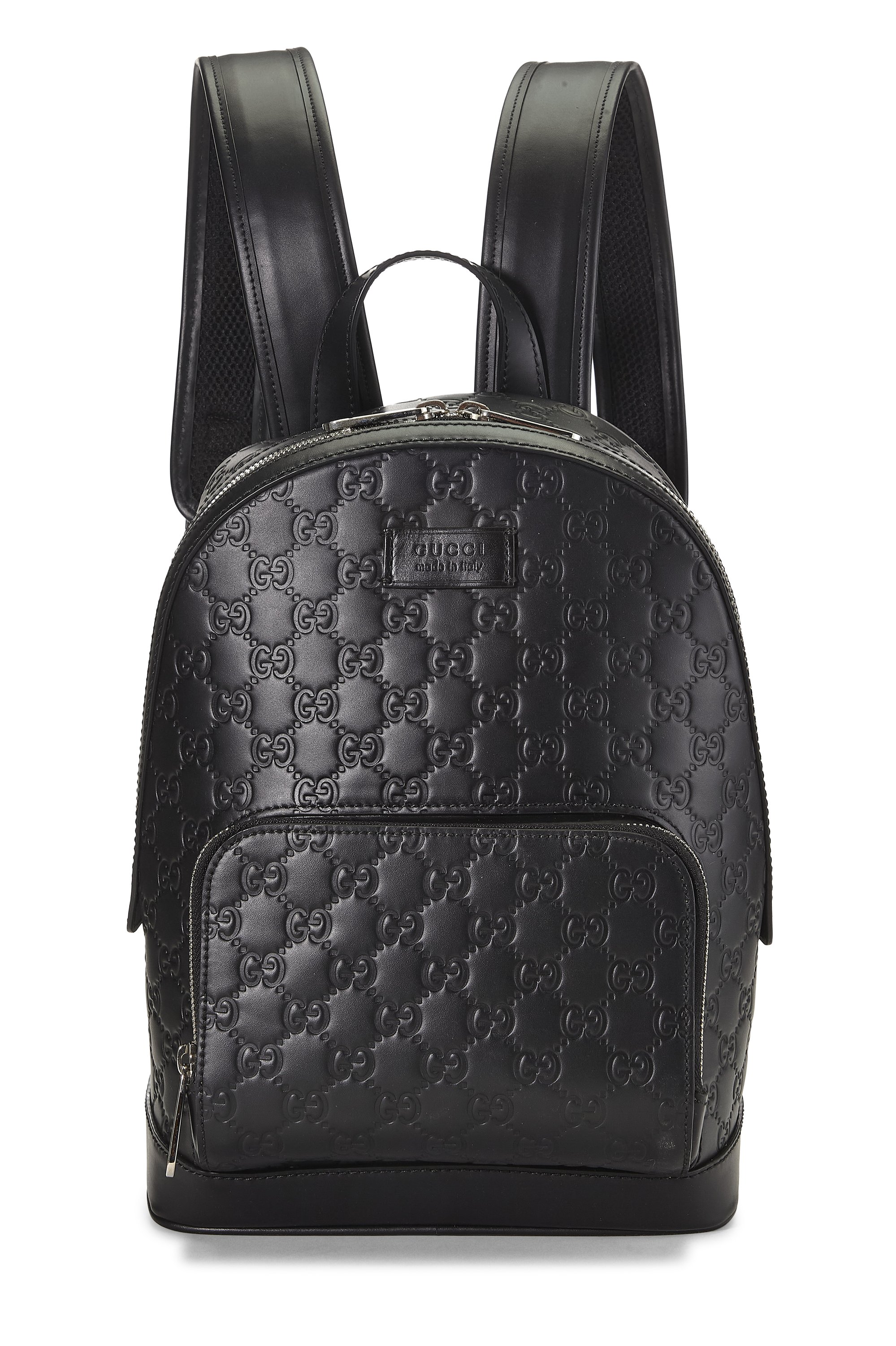 Black Guccissima Backpack Small