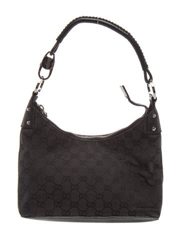 GG Canvas Vintage GG Monogram Canvas Shoulder Bag Vintage