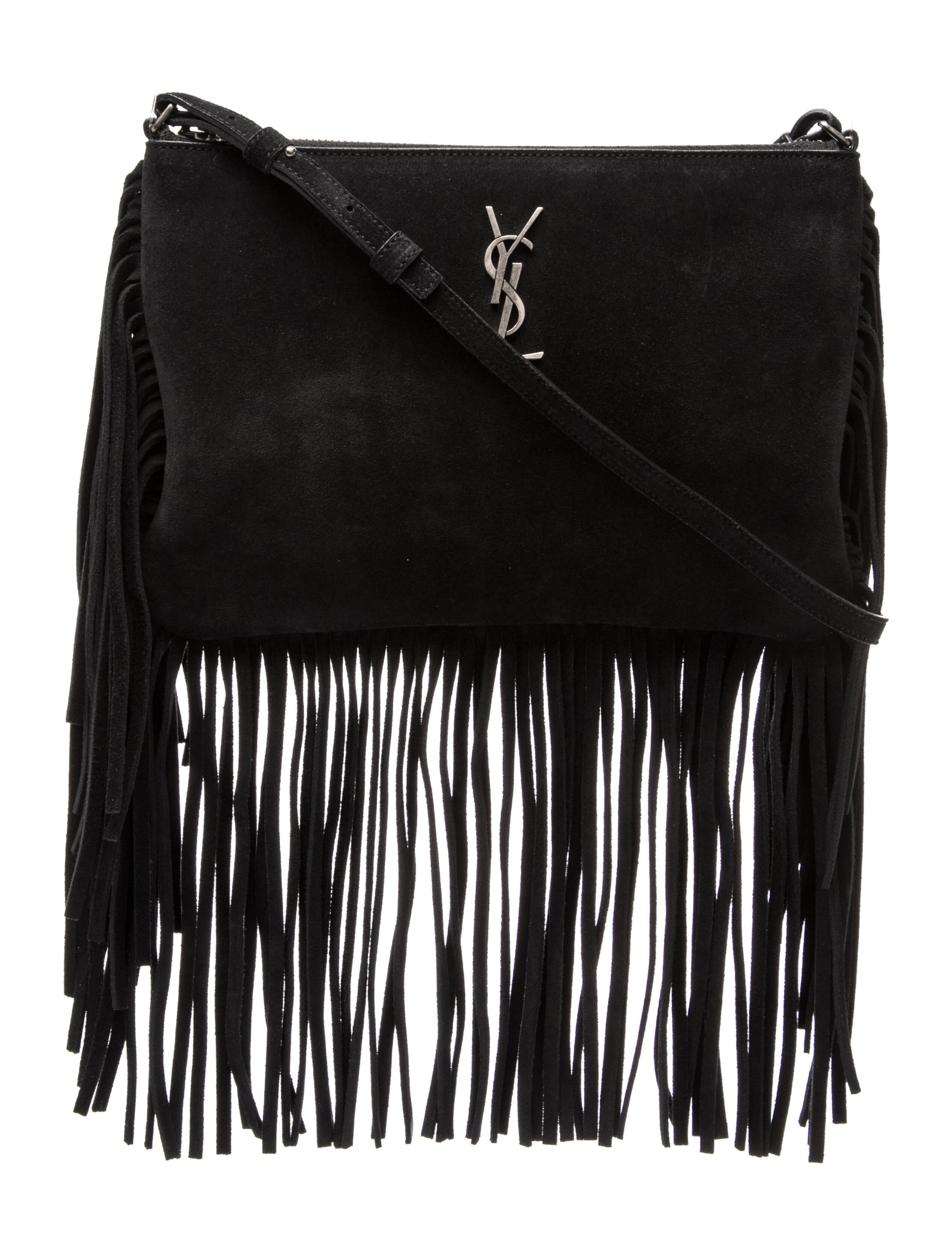 Suede Crossbody Bag