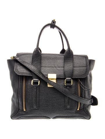 Leather Top Handle Bag