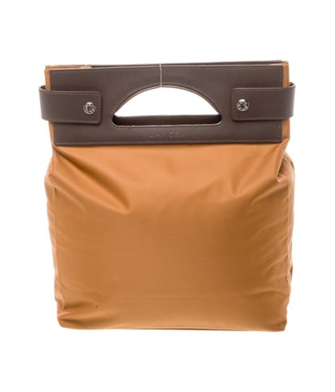 Lancel Nylon Top Handle Bag