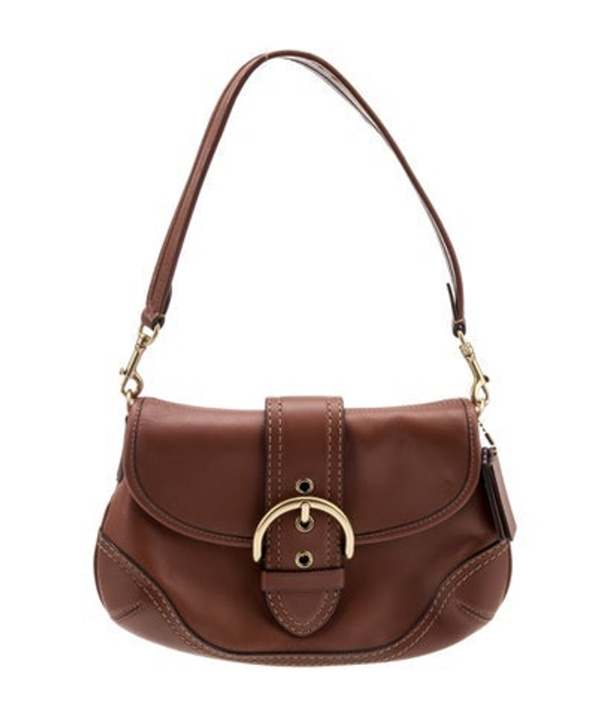 Coach Leather Shoulder Bag