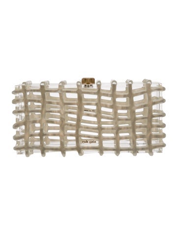 Acrylic Clutch w/ Tags