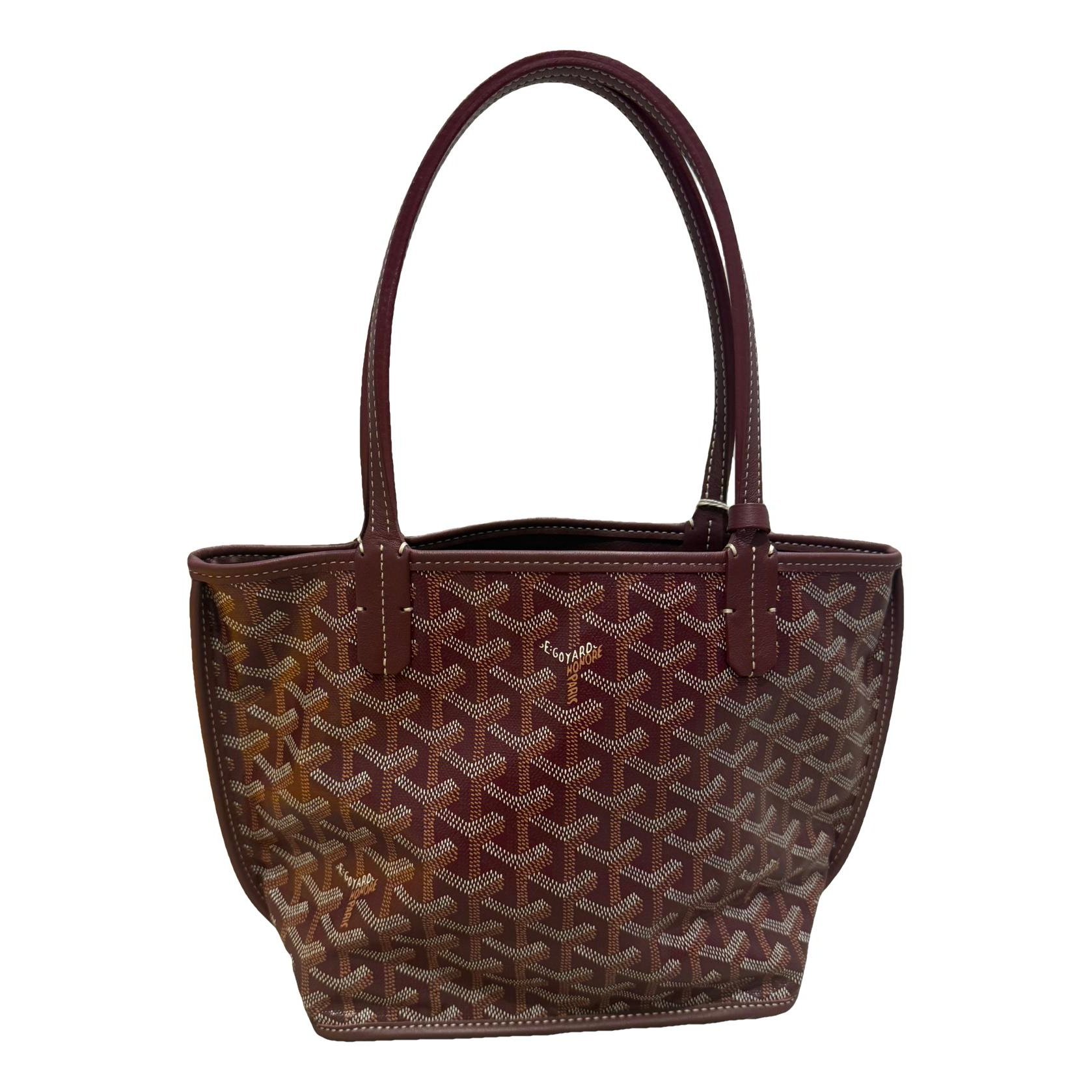 Goyard Anjou leather mini bag