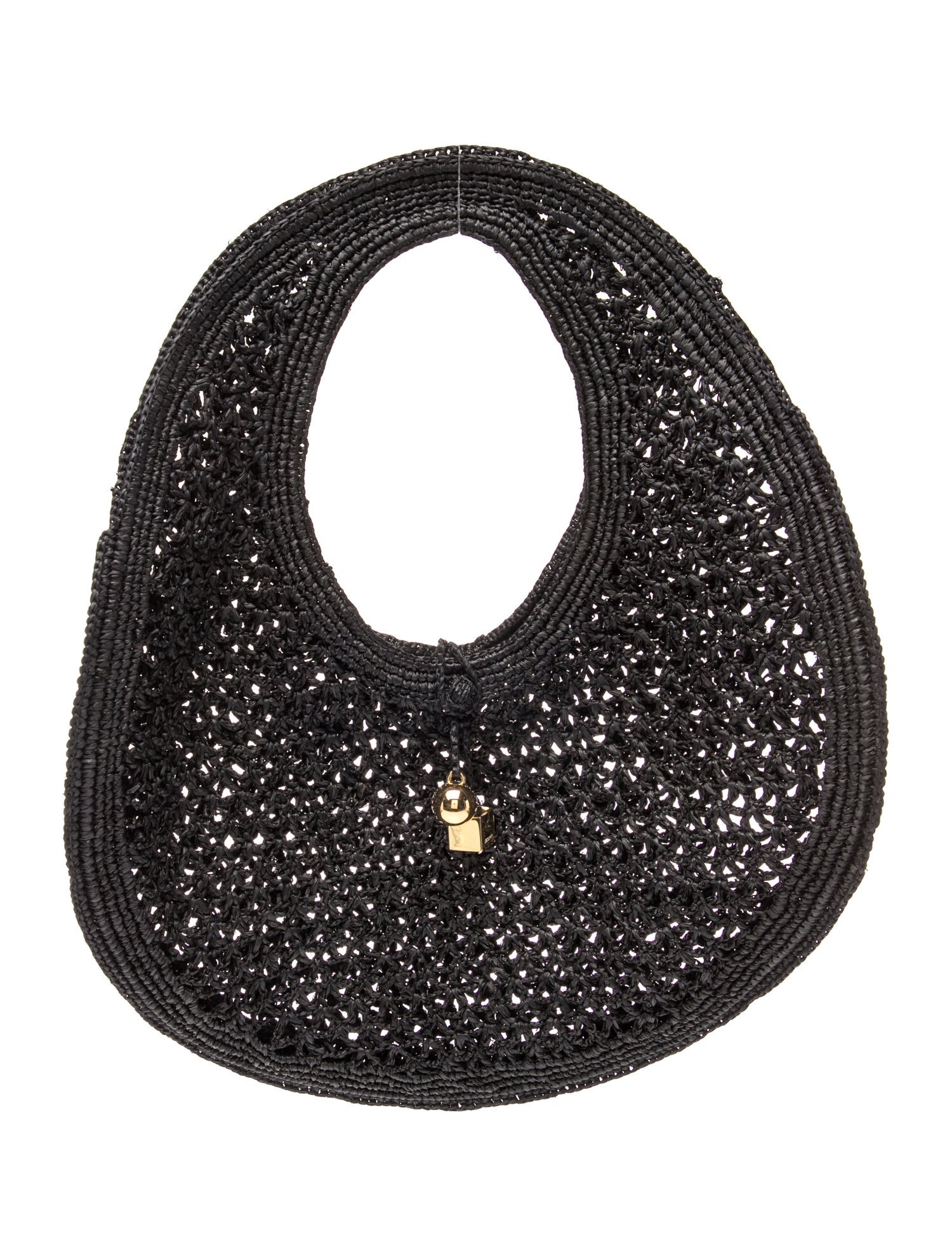 Raffia Spiaggia Round Bag Large