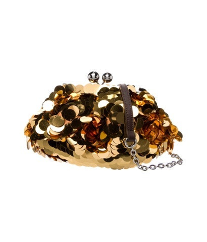 Max Mara Mara Sequins Minaudiere W Tags