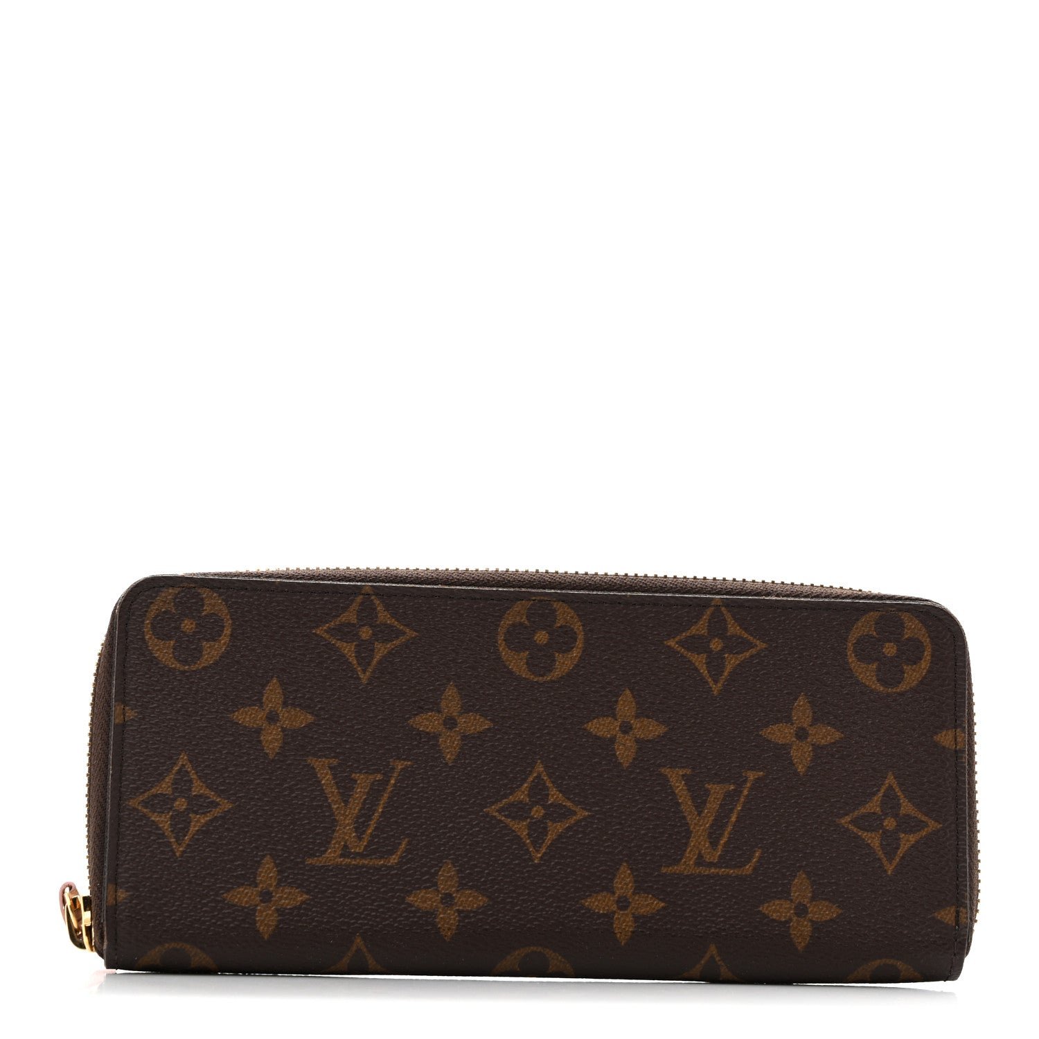 Louis Vuitton Monogram Clemence Wallet Rose Ballerine