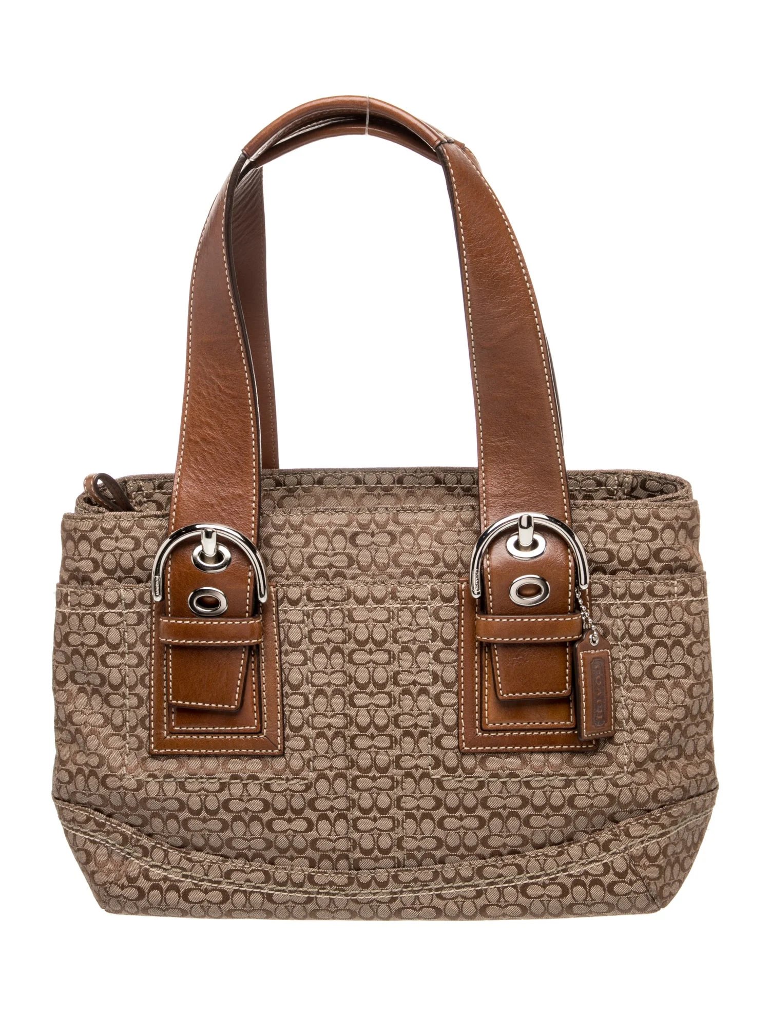 GG Canvas Top Handle Bag