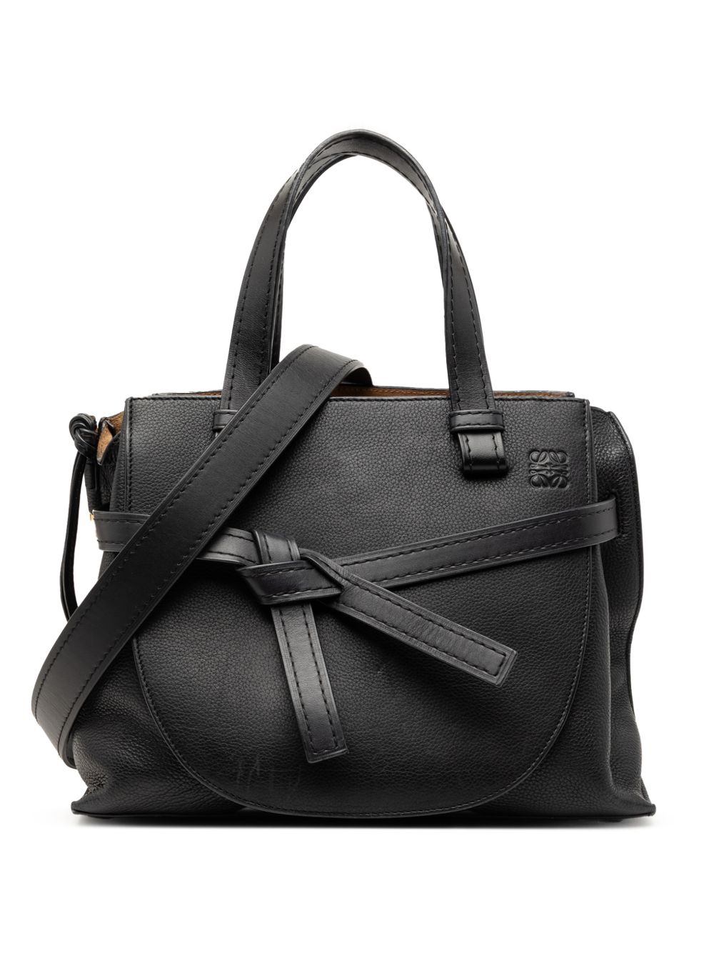 2018 Small Leather Gate Top Handle Bag satchel