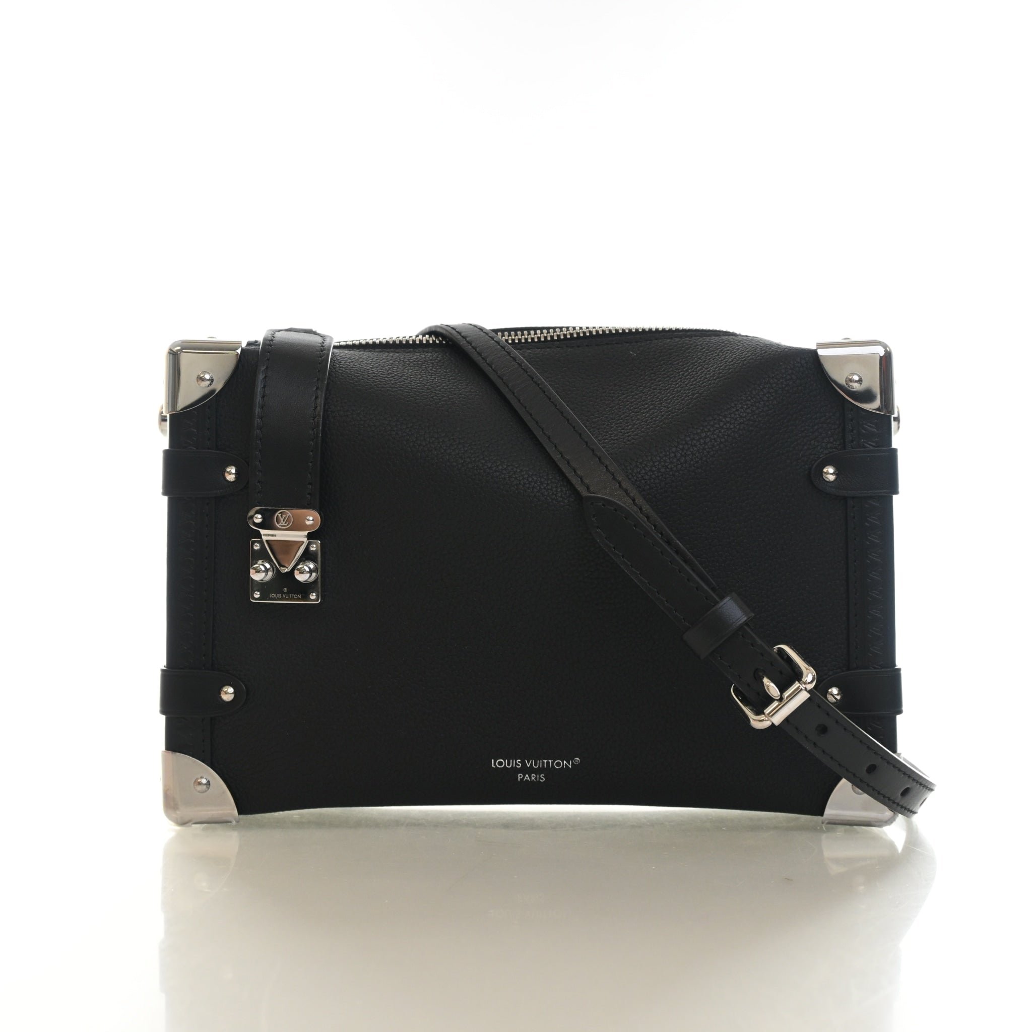 Louis Vuitton Calfskin Side Trunk MM