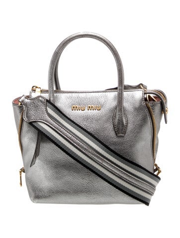 Leather Top Handle Bag