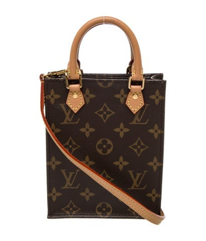 Louis Vuitton Vuitton Lv Monogram Sac Plat Petit