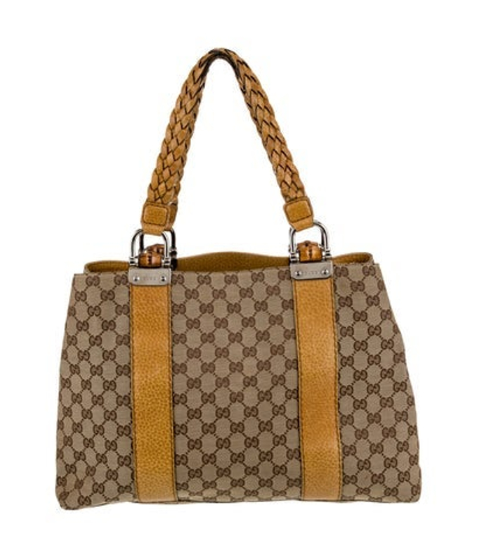 Gucci Canvas Shoulder Bag