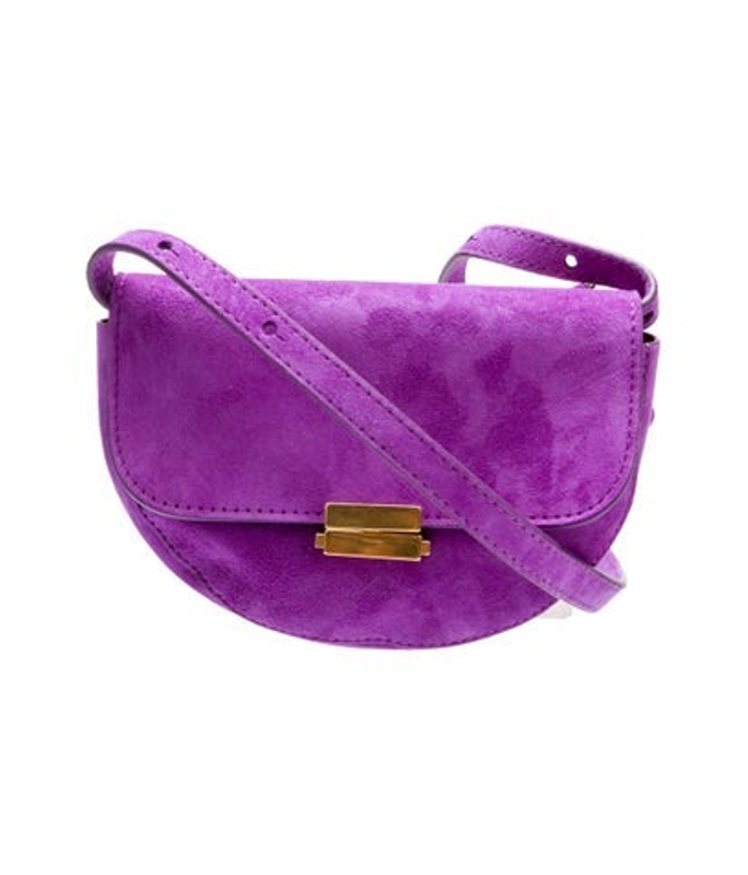 WANDLER Suede Crossbody Bag