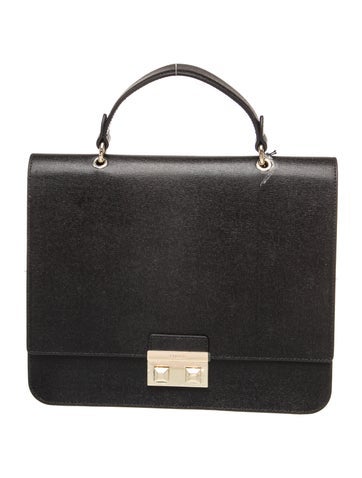 Furla Leather Top Handle Bag