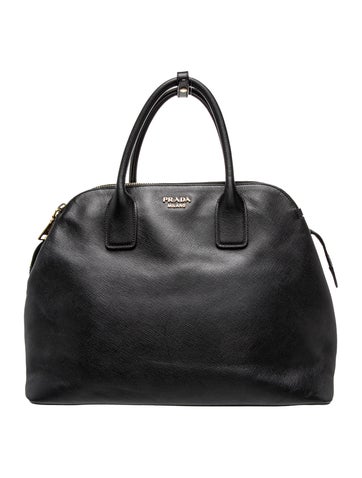 Saffiano Leather Top Handle Bag