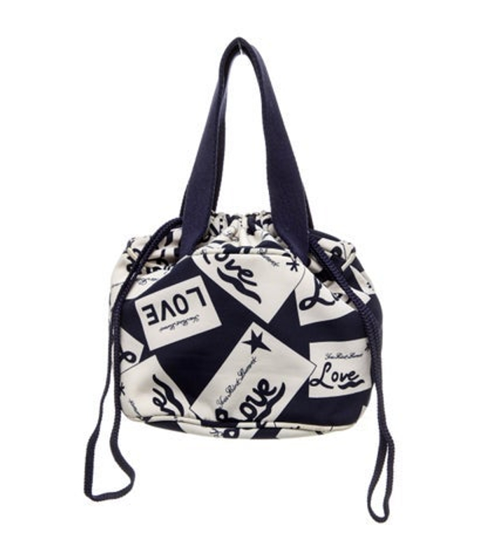 Saint Laurent Saint Laurent Canvas Top Handle Bag