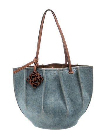 Denim Paula's Ibiza Denim Shell Tote bag Small
