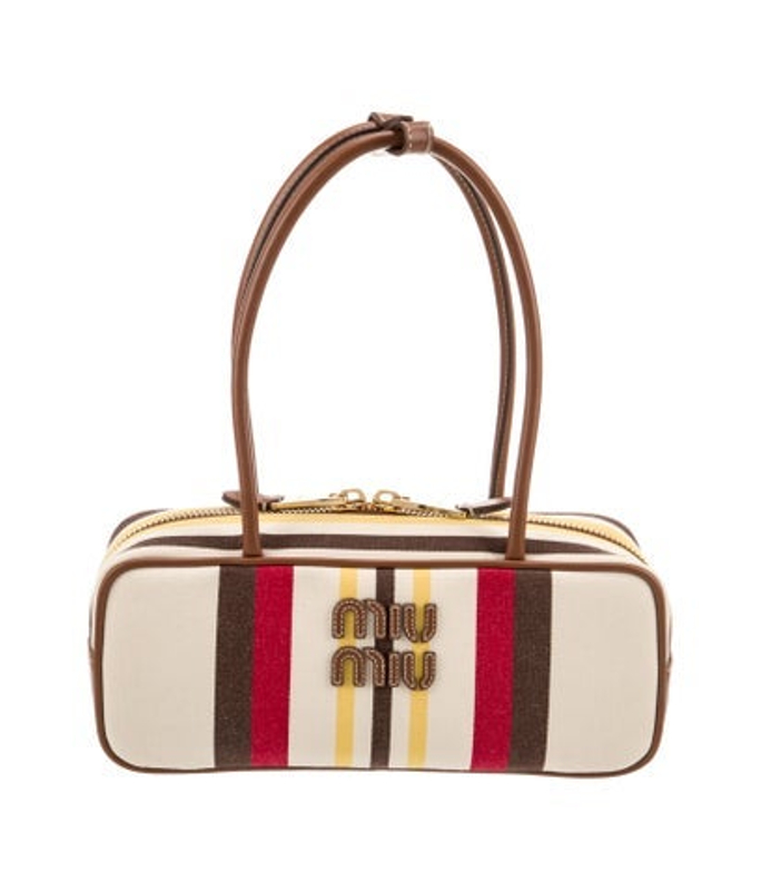 Miu Miu Miu Canvas Beau Small