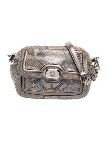 Snakeskin Crossbody Bag