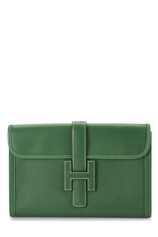Hermes Vert Benghal Courchevel Jige PM