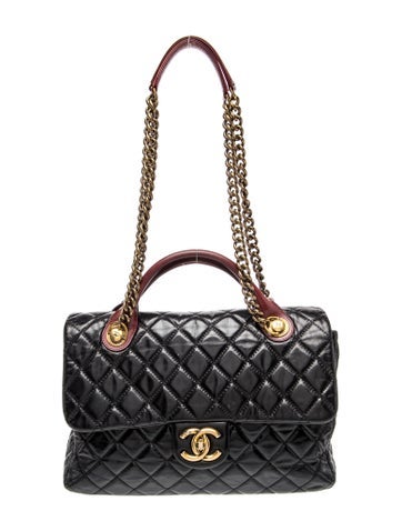 Medium Paris-Edinburgh Castle Rock Flap Bag