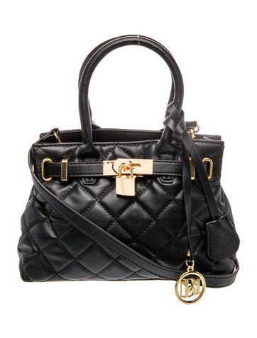Leather Top Handle Bag w/ Tags