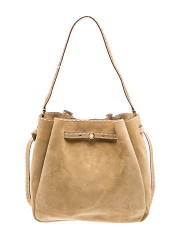 Suede Shoulder Bag