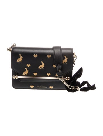Leather East/West Mini