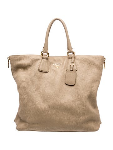 Vitello Daino Leather Tote