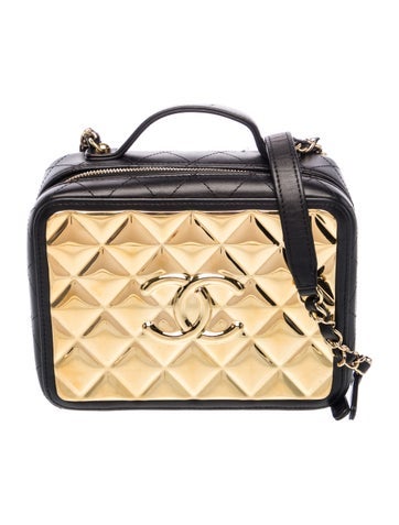 Golden Plate Vanity Case