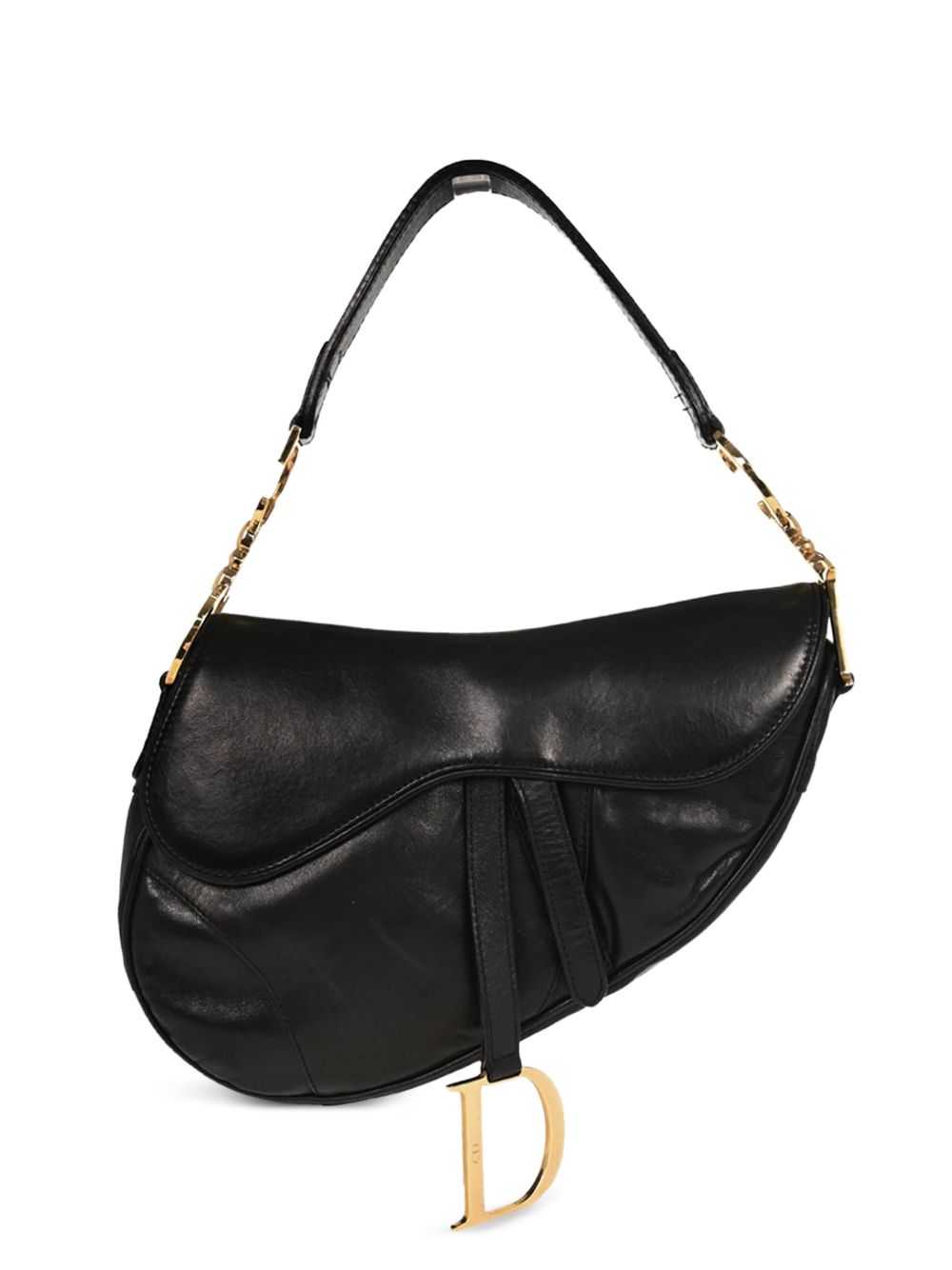 Dior 2000 saddle leather handbag