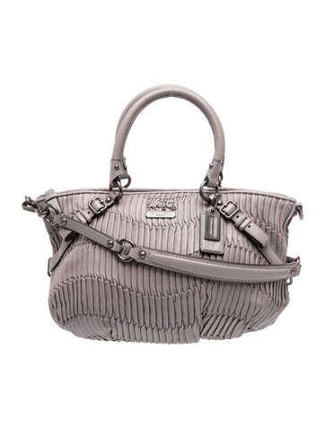 Leather Top Handle Bag