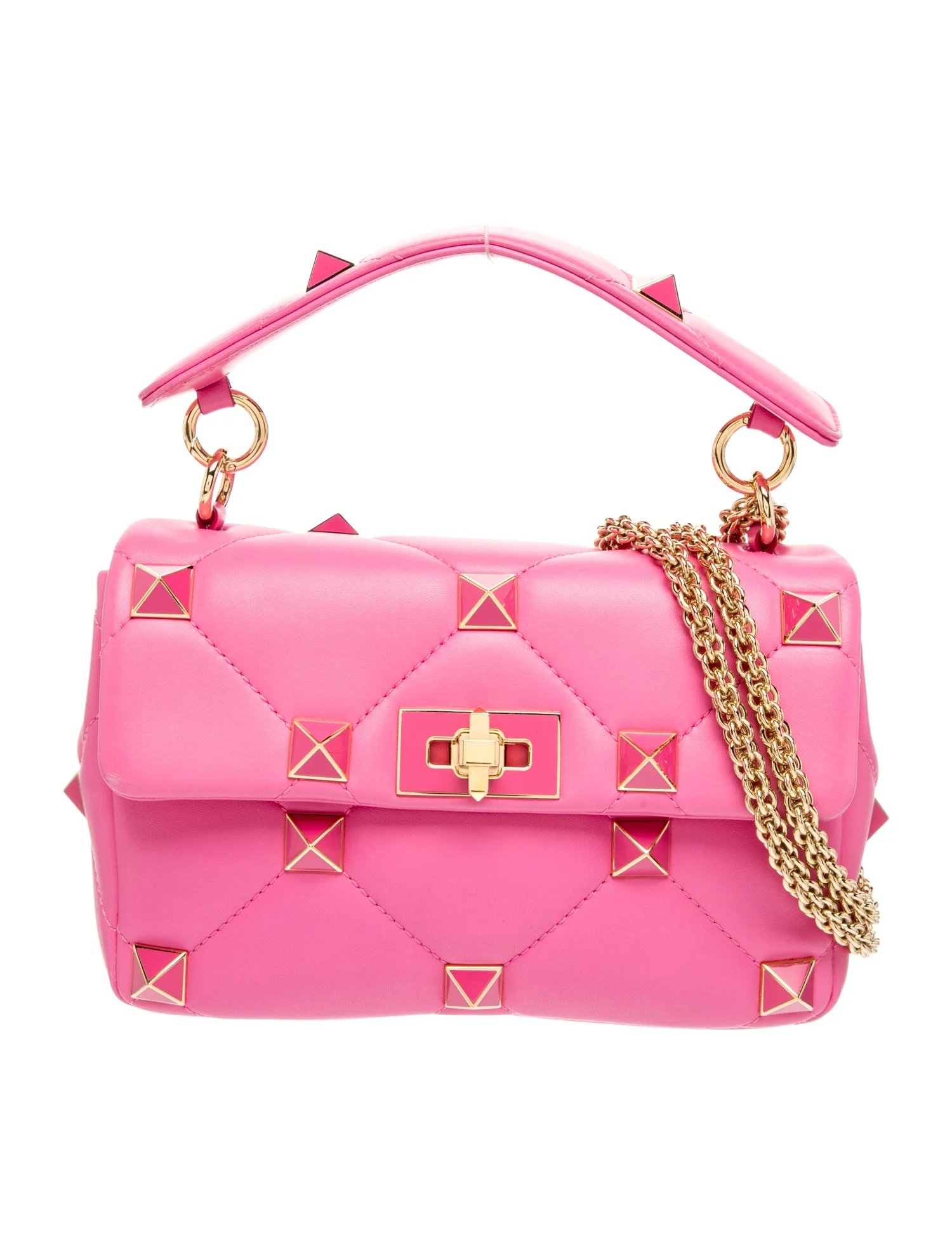 Rockstud Top Handle Bag