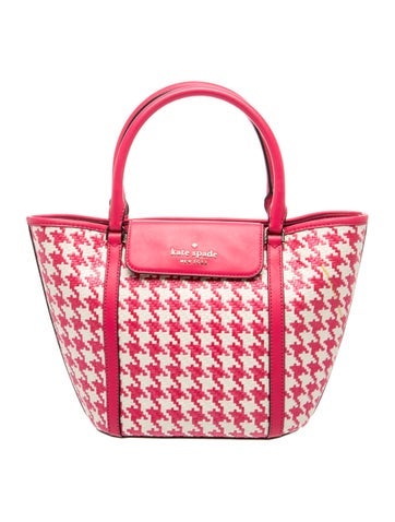 Kate Spade Raffia Top Handle Bag