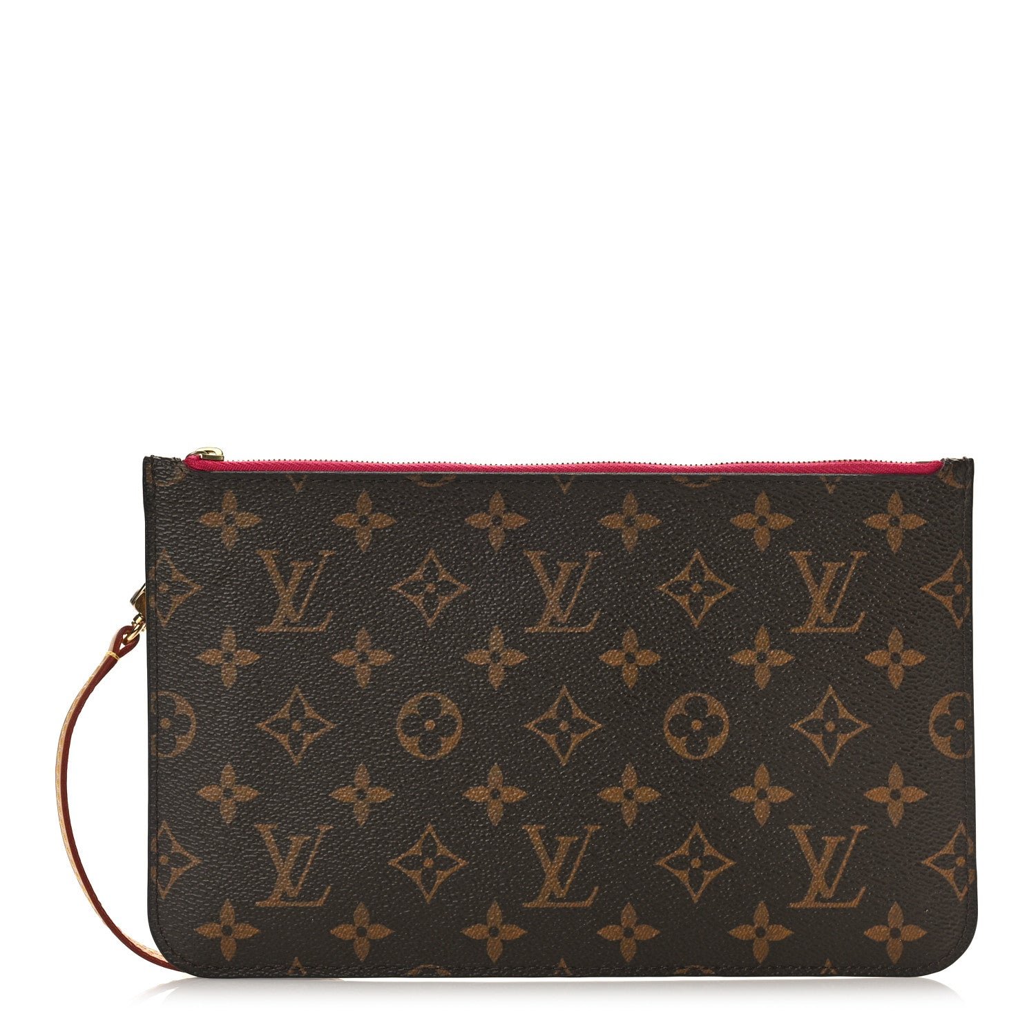 Louis Vuitton Monogram Neverfull MM GM Pochette Pivoine