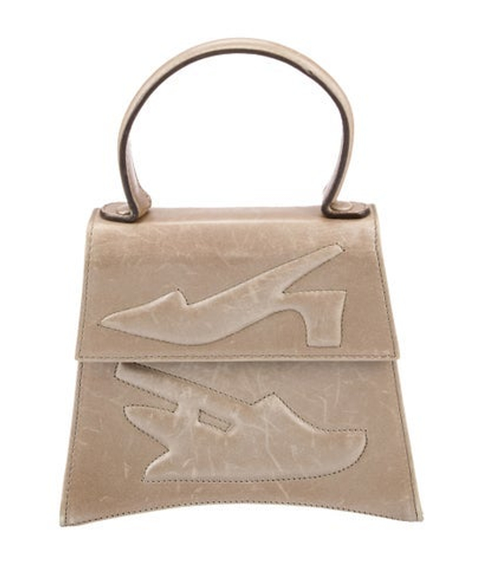 Salvatore Ferragamo Ferragamo Leather Top Handle Bag