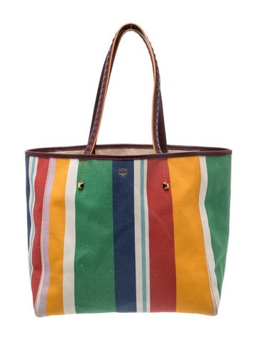 MCM Canvas Tote