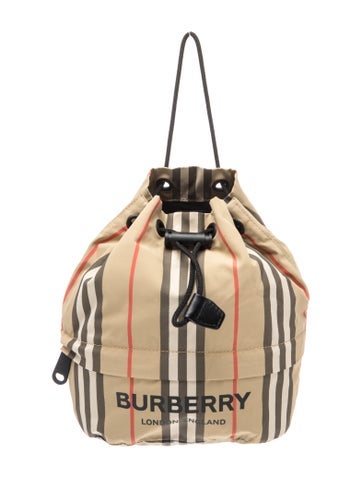 Burberry Nylon Bucket Bag