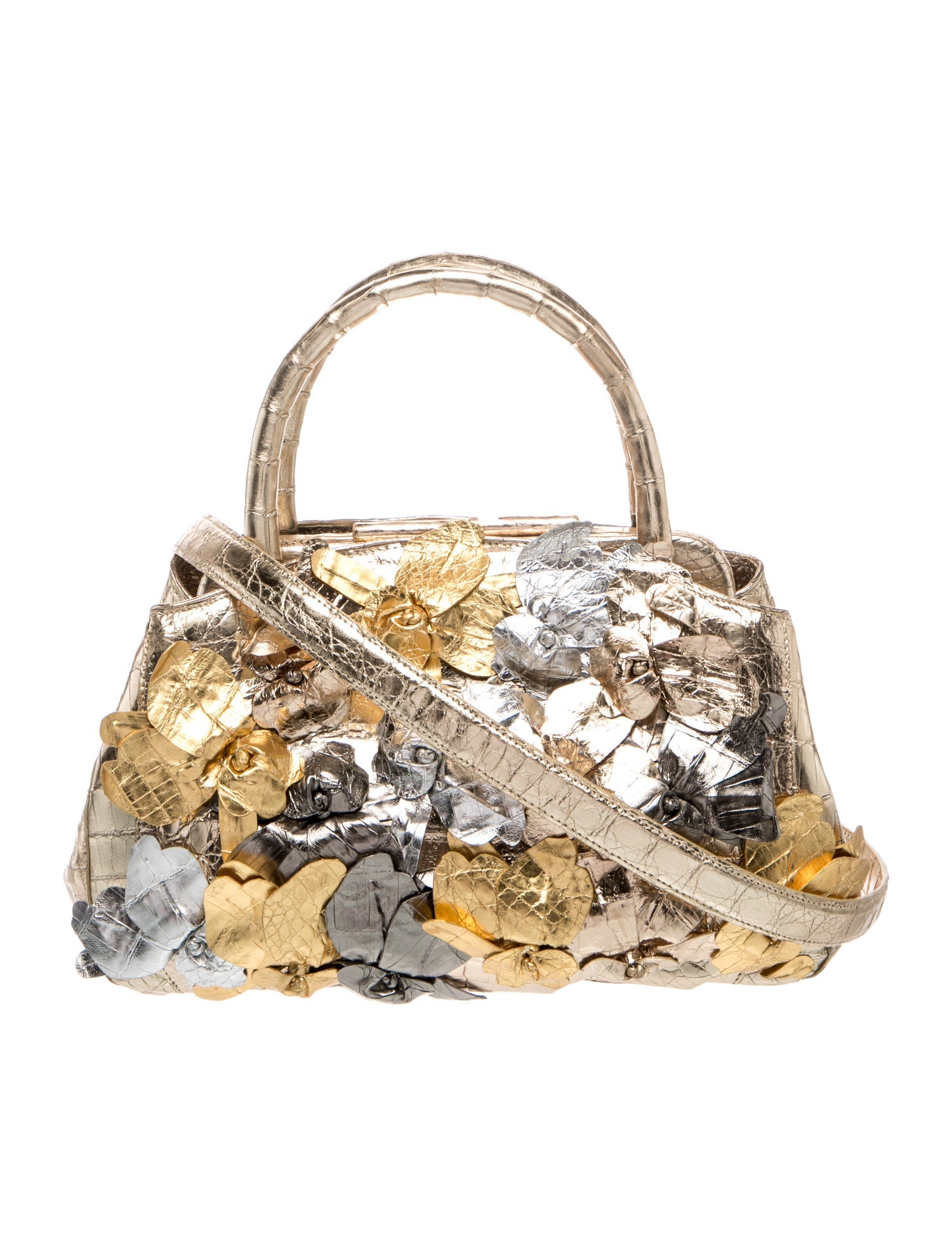 Leather Top Handle Bag