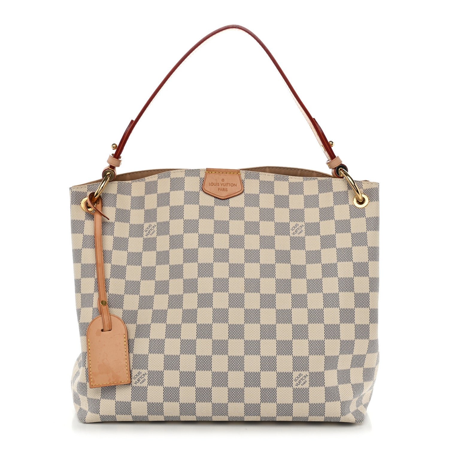 Louis Vuitton Damier Azur Graceful PM Beige