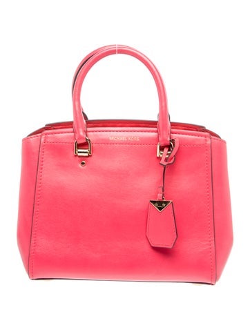 Leather Top Handle Bag