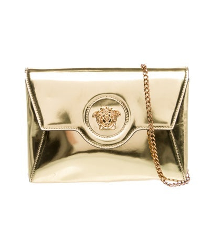 Versace Patent Leather Clutch