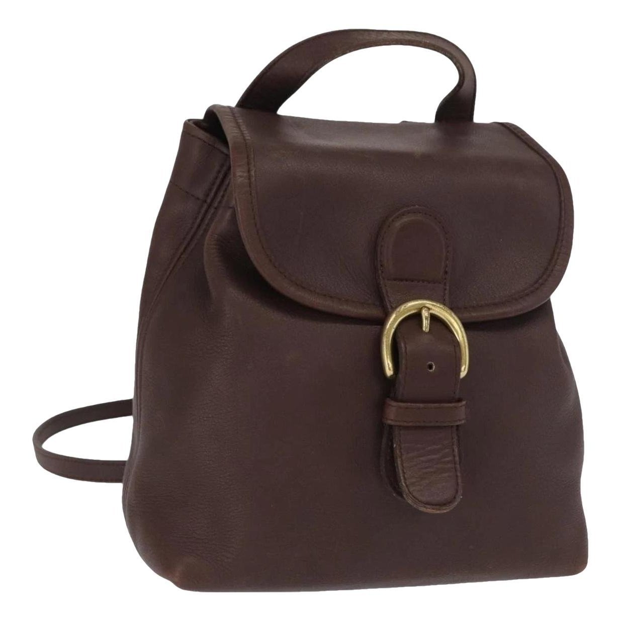 Leather handbag