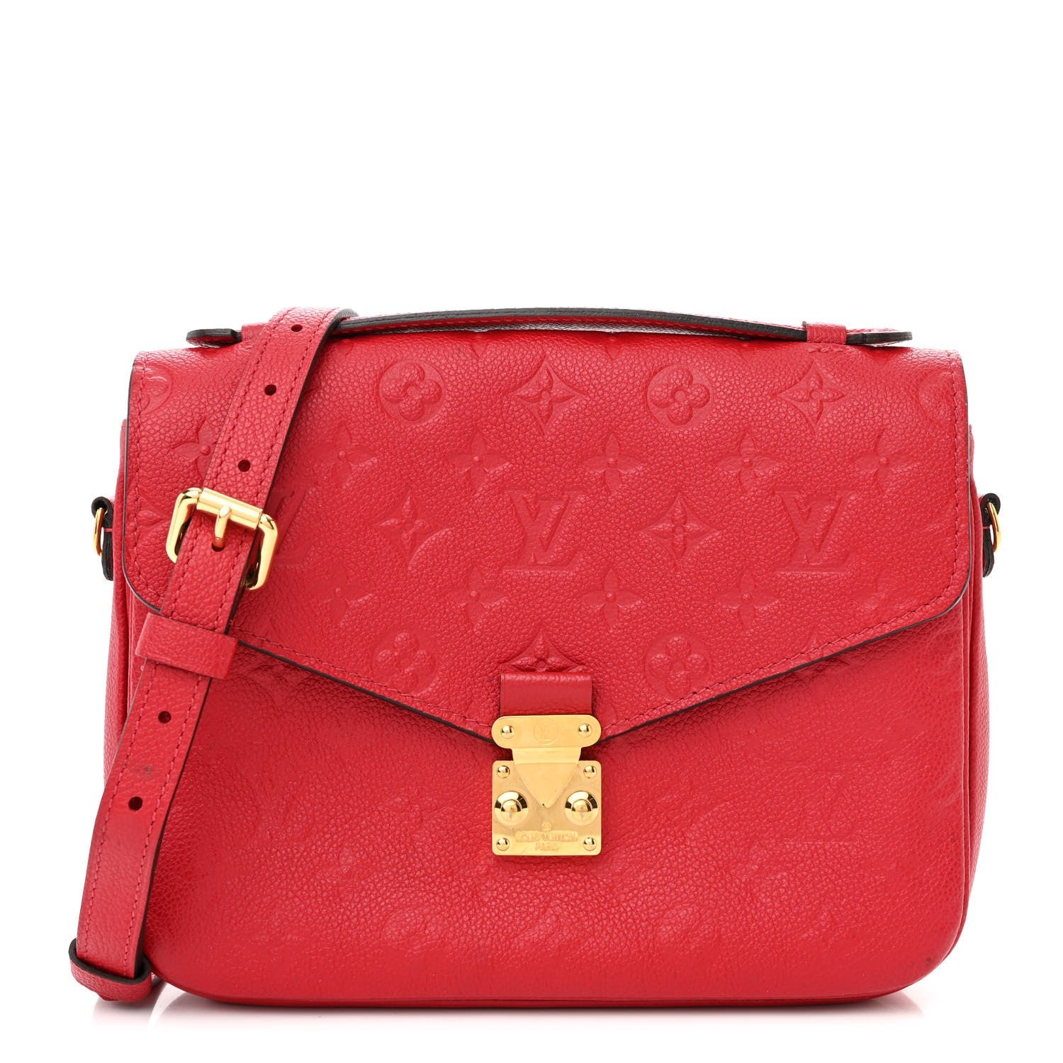Louis Vuitton Empreinte Pochette Metis Scarlet