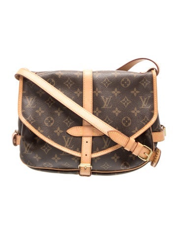 LV Monogram Saumur 25 Vintage