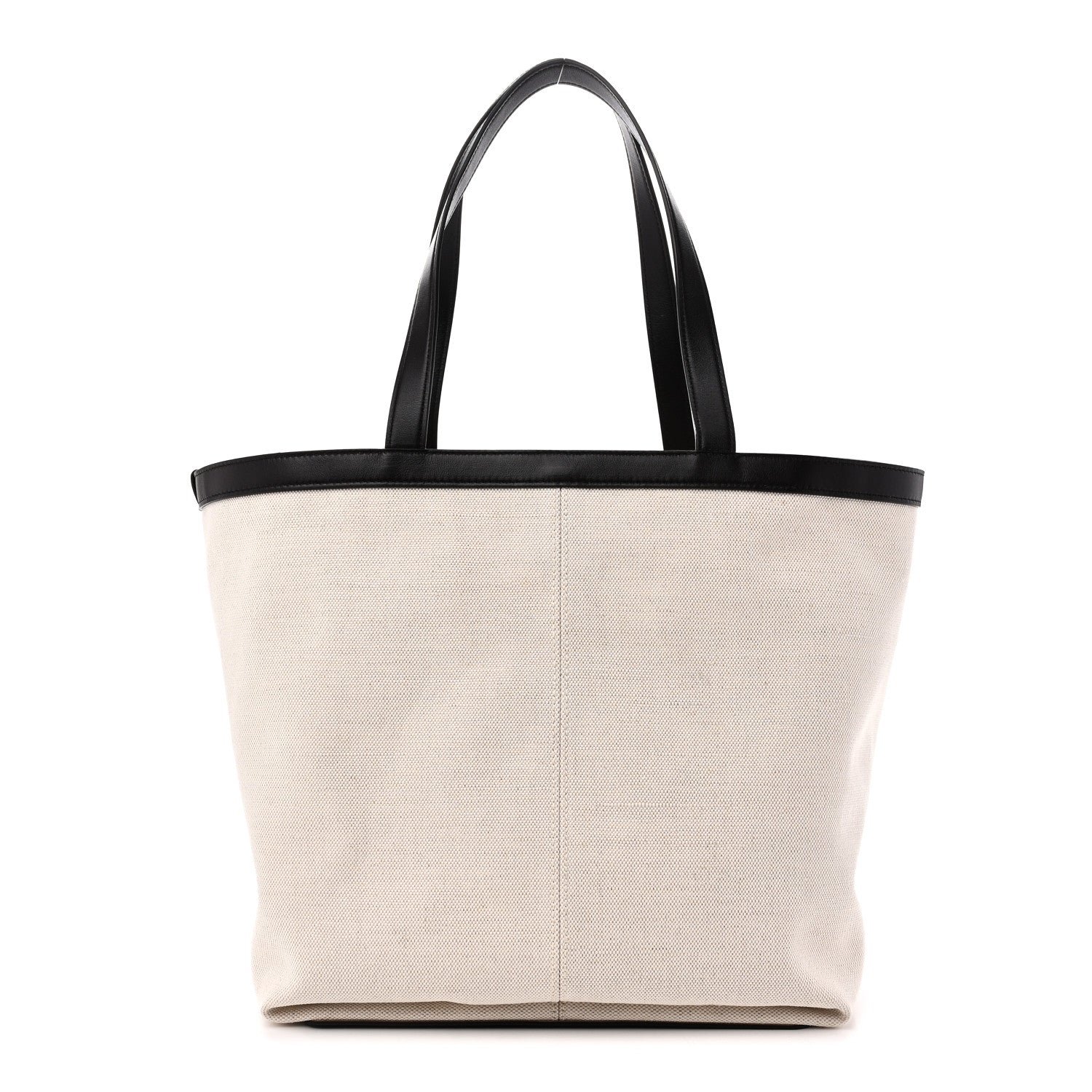 Bottega Veneta Canvas Mix Nappa Intrecciato Medium Flip Flap Tote Natural Fondant