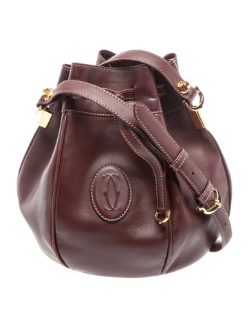 Cartier Leather Bucket Bag