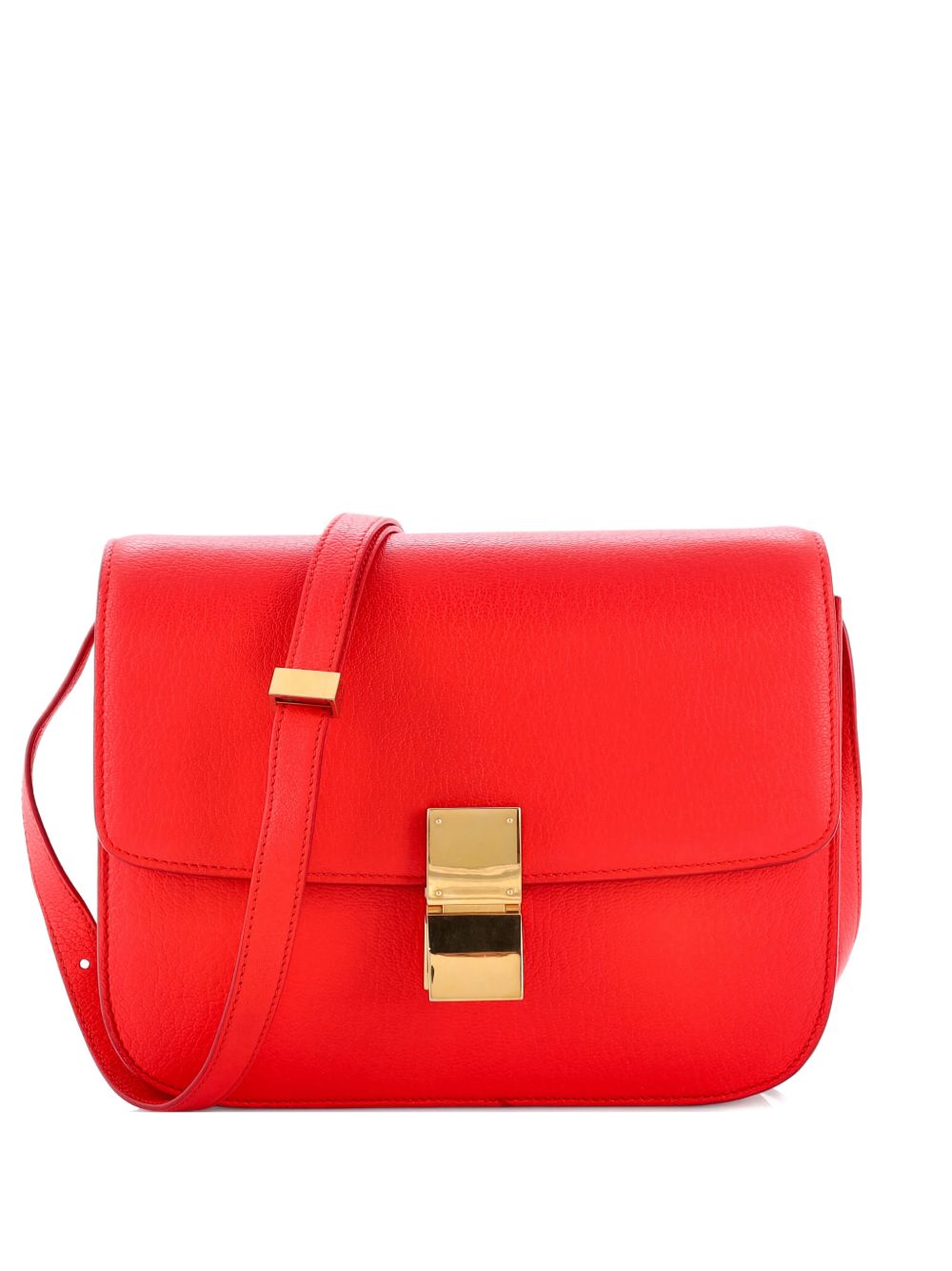 Classic Box Bag Grainy Leather Medium crossbody bag