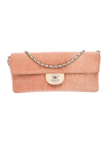 E/W Chocolate Bar Flap Bag